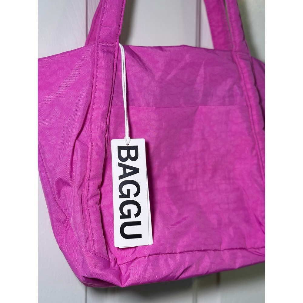 NWT Baggu Nylon Mini Cloud — Extra Pink